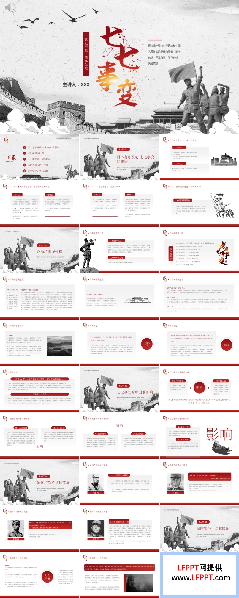 七七卢沟桥事变PPT