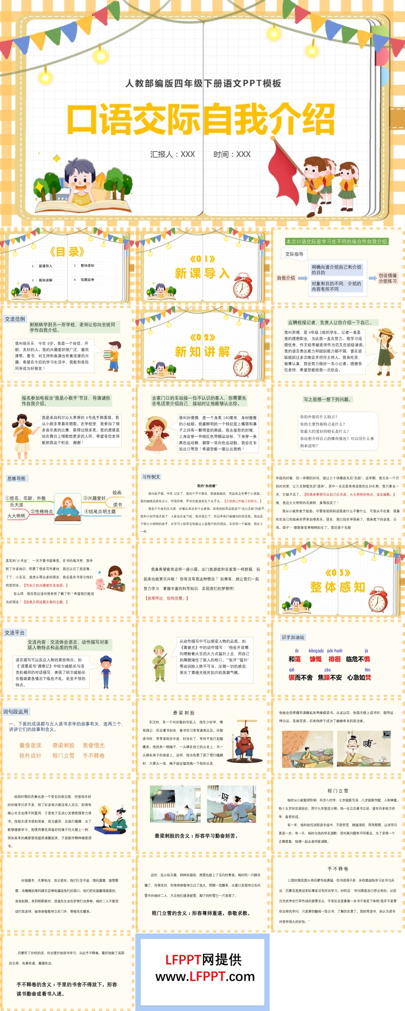 口语交际自我介绍PPT