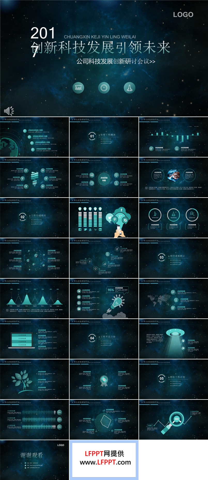 創(chuàng)新科技發(fā)展引領未來科技風格總結匯報
