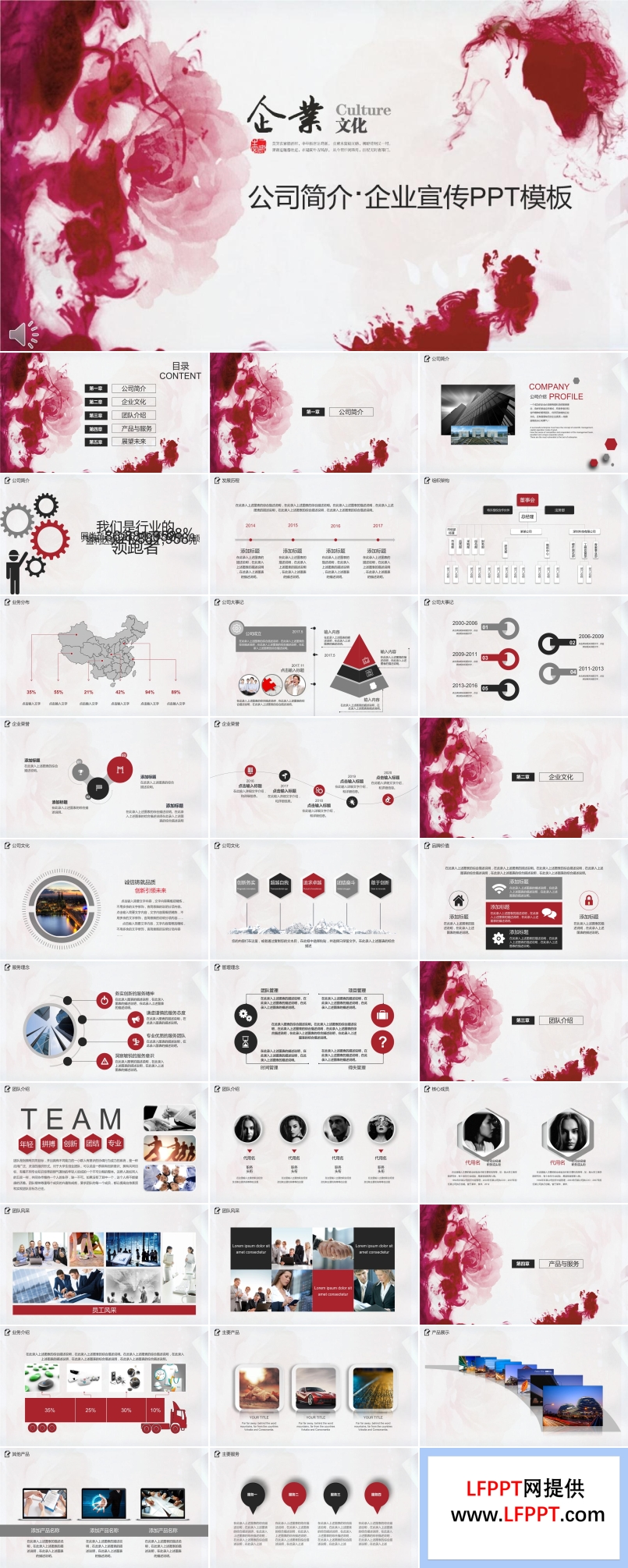 公司简介企业宣传PPT模板