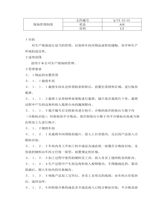 公司管理制度(适用于纺织公司)