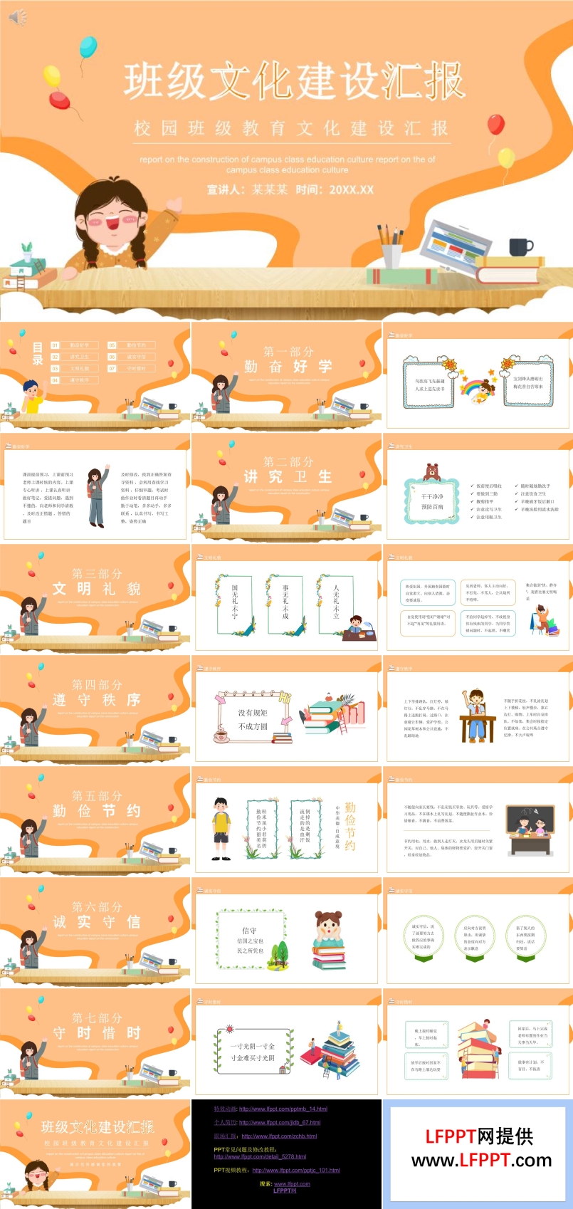 班级文化建设汇报PPT课件
