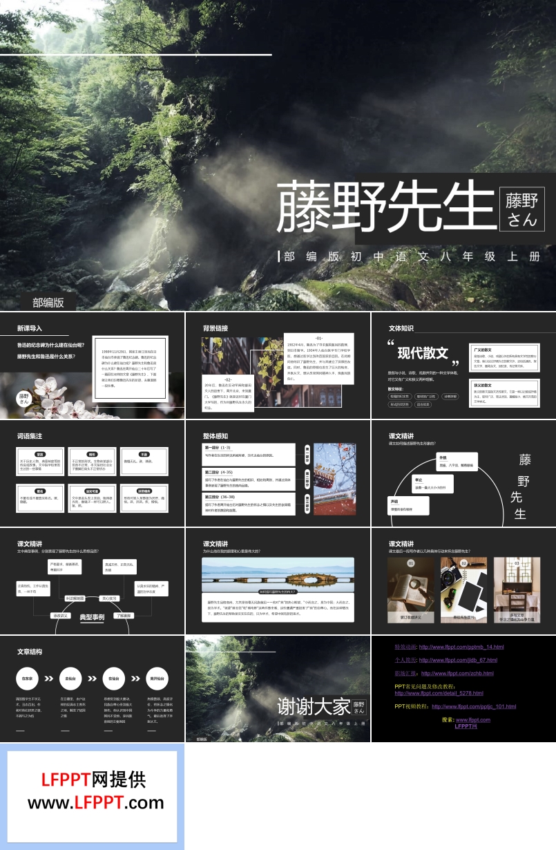 八年级上册语文藤野先生ppt课件