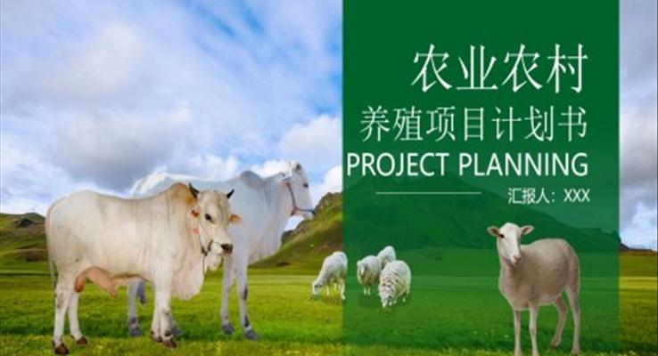 养殖项目计划书PPT