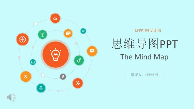 思维导图PPT图表素材
