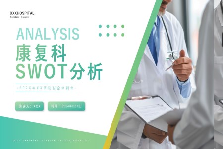 医院康复科SWOT分析讨论培训ppt