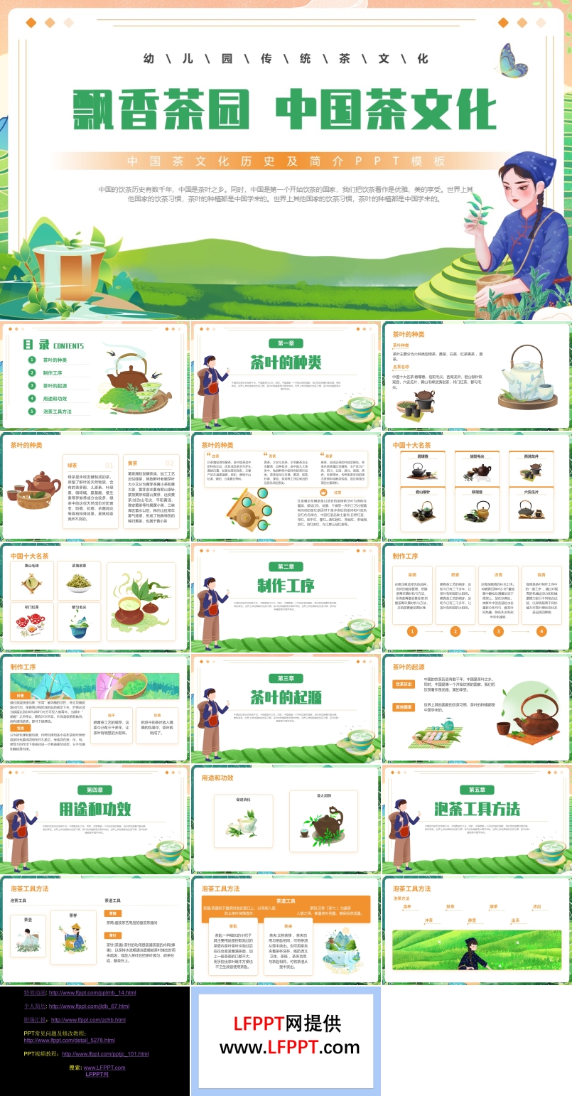 幼儿园中国茶文化介绍PPT课件