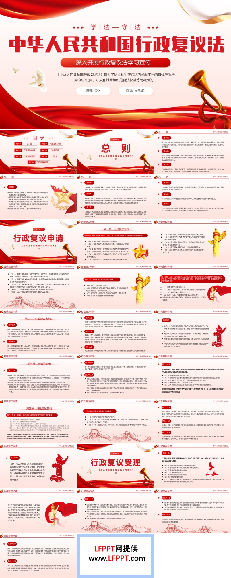 中华人民共和国行政复议法学习课件PPT