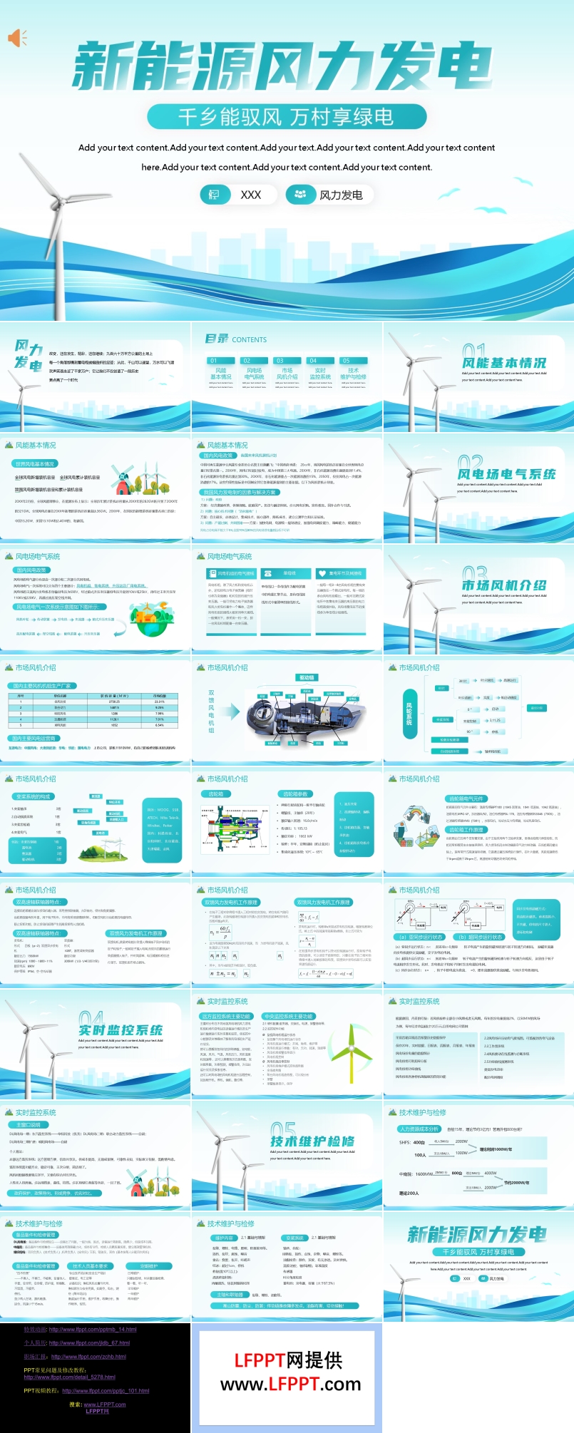 新能源風力發(fā)電介紹PPT課件