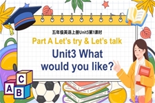 PartA Let's try & Let's talk人教五年級英語上冊Unit3第1課時PPT課件含教案