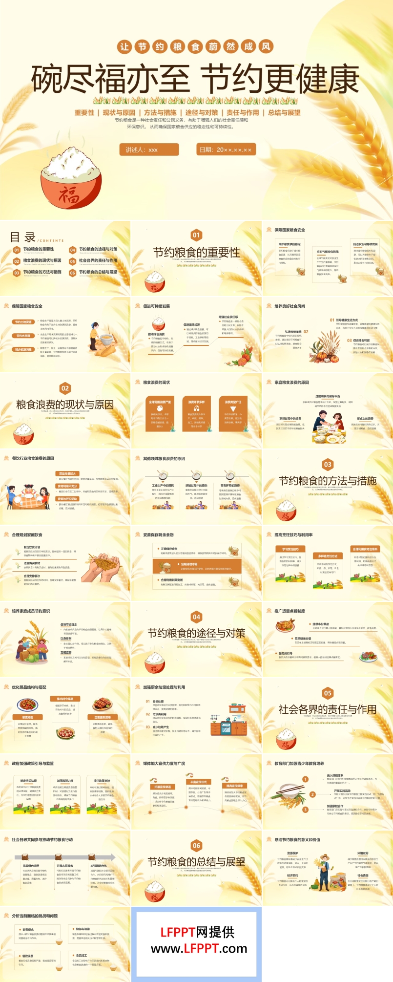 愛惜糧食節(jié)約糧食主題班會(huì)ppt