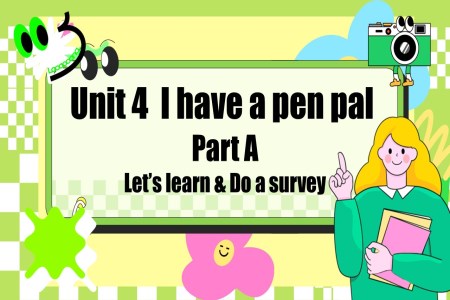 Part A Let's learn&Do a survey人教六年級英語上冊Unit4第1課時PPT課件含教案