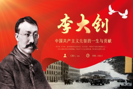 李大釗精神中國(guó)近代史人物歷史人物英雄事跡ppt課件含講稿