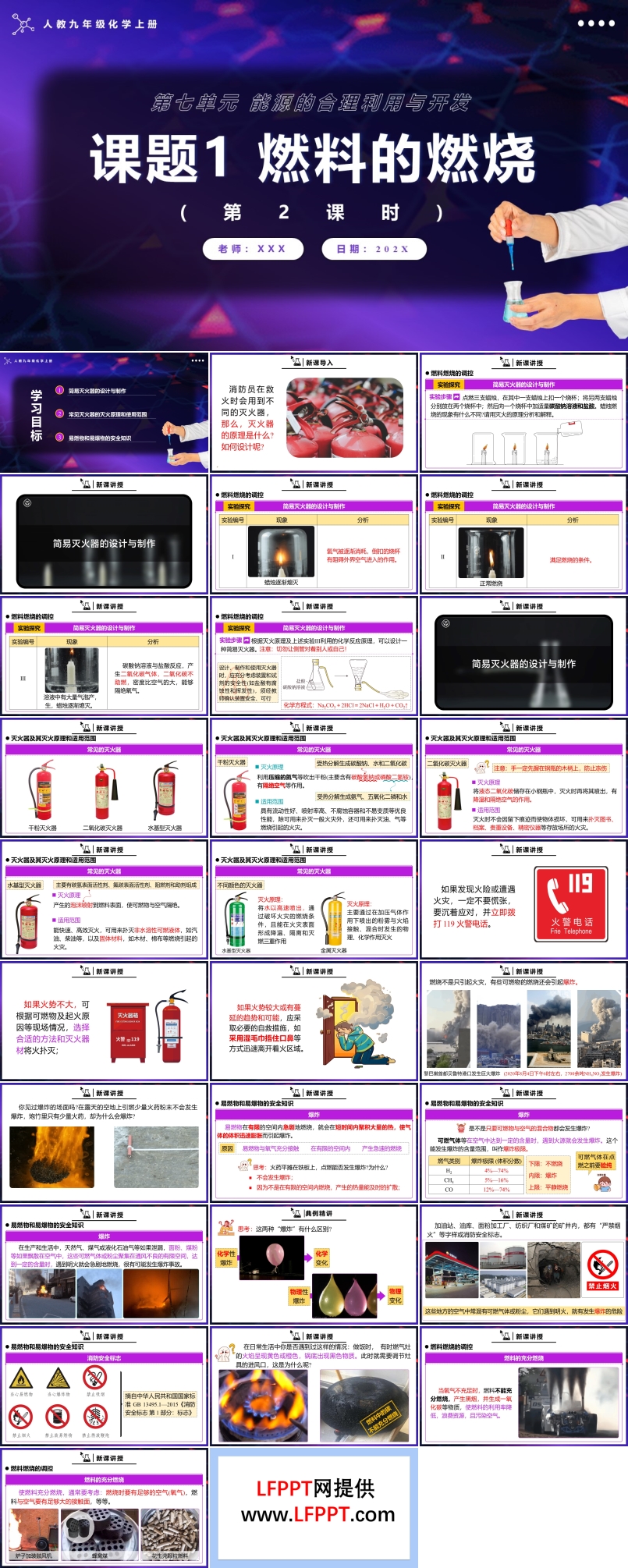 燃料的燃燒第2課時(shí)人教九年級化學(xué)上冊PPT課件含教案