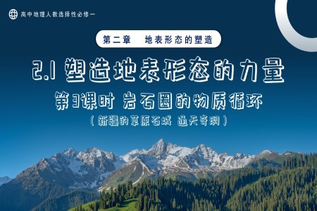 2.1塑造地表形態(tài)的力量第3課時高中地理人教選擇性必修一PPT課件含教案