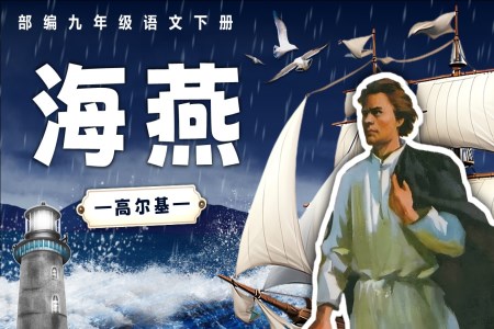 《海燕》部編九年級(jí)語(yǔ)文下冊(cè)PPT課件含教案