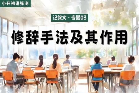修辭手法及其作用2025年小升初語(yǔ)文復(fù)習(xí)講練測(cè)統(tǒng)編PPT課件含教案