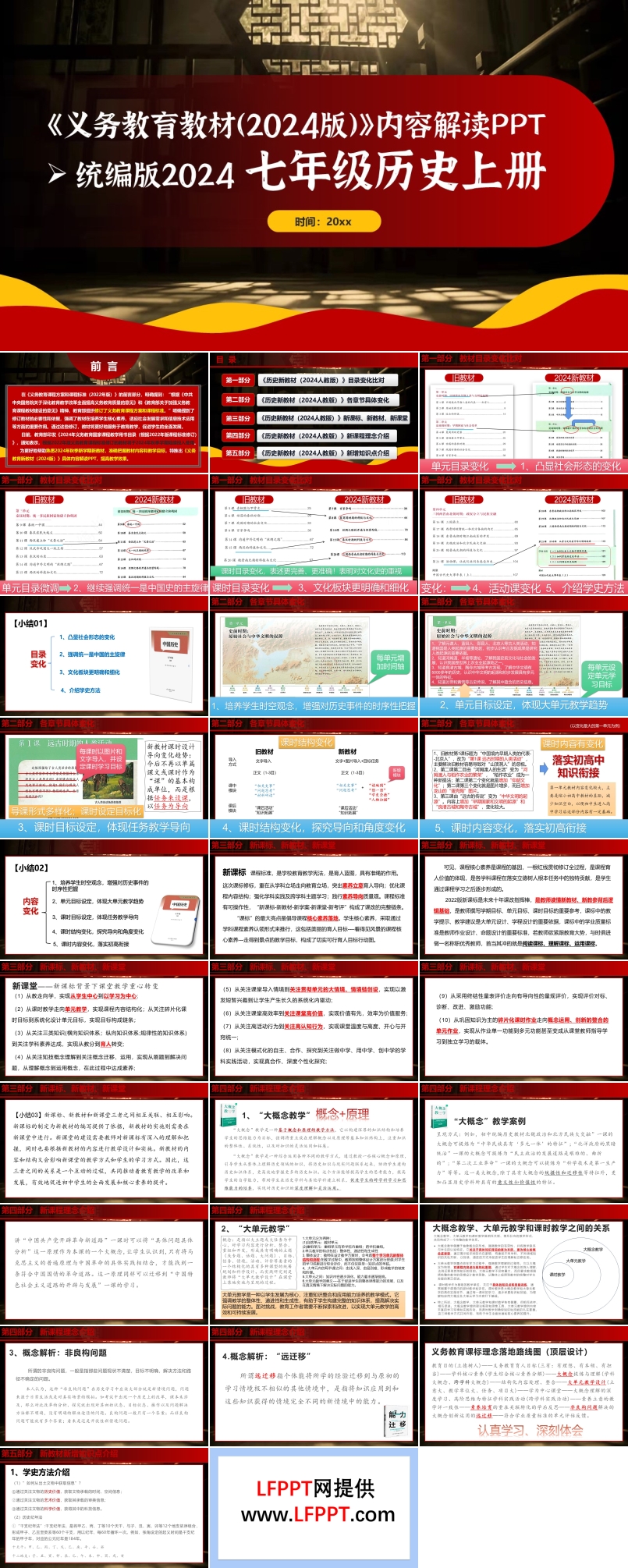 七年級(jí)歷史上冊(cè)（統(tǒng)編版2024）-【新教材解讀】義務(wù)教育教材內(nèi)容解讀課件PPT含講稿