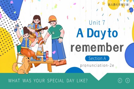 Unit7第2課時(shí)Section A (pronunciation-2e）人教七年級(jí)英語(yǔ)下冊(cè)PPT課件含教案