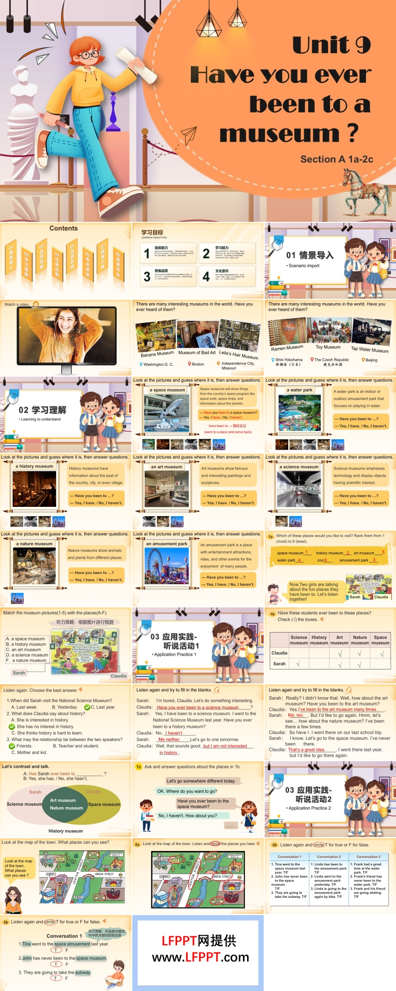 Unit9第1課時(Section A 1a-2c)人教八年級英語下冊PPT課件含教案