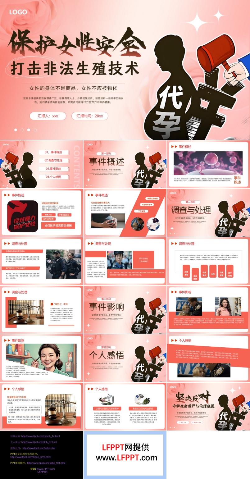 保護(hù)女性安全打擊非法生殖技術(shù)動態(tài)PPT含講稿