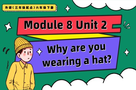 Module8 Unit2 Why  are you wearing a hat 外研三年級(jí)起點(diǎn)六年級(jí)下冊(cè)PPT課件含教案