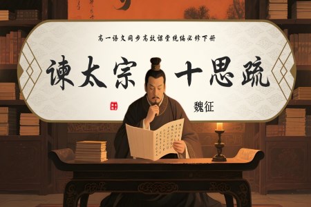 《諫太宗十思疏》高一語文統(tǒng)編必修下冊PPT課件含教案