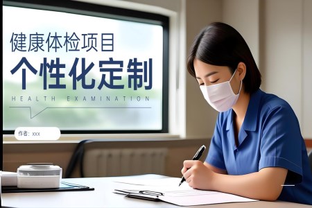 健康體檢項目的個性化定制內(nèi)容介紹PPT含講稿