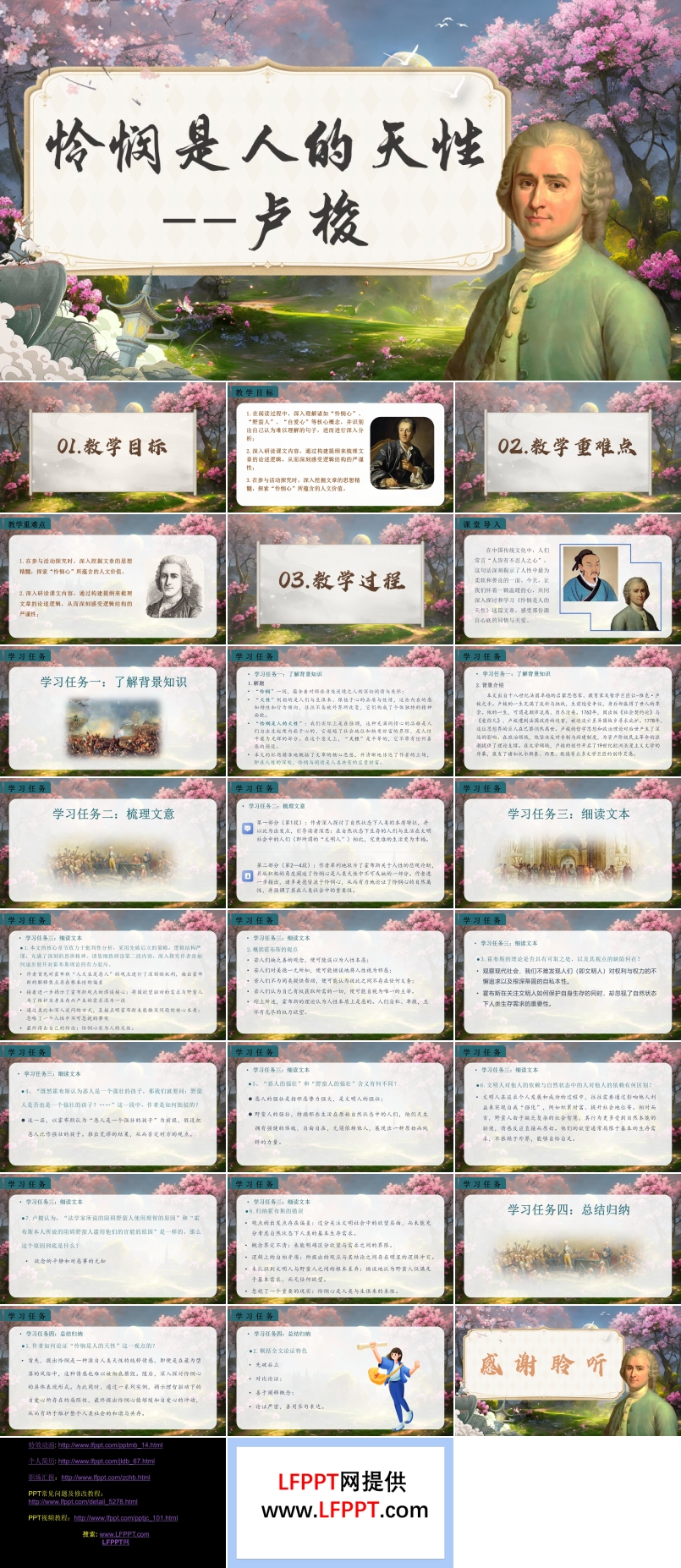 《怜悯是人的天性》统编语文高二必修PPT课件含教案