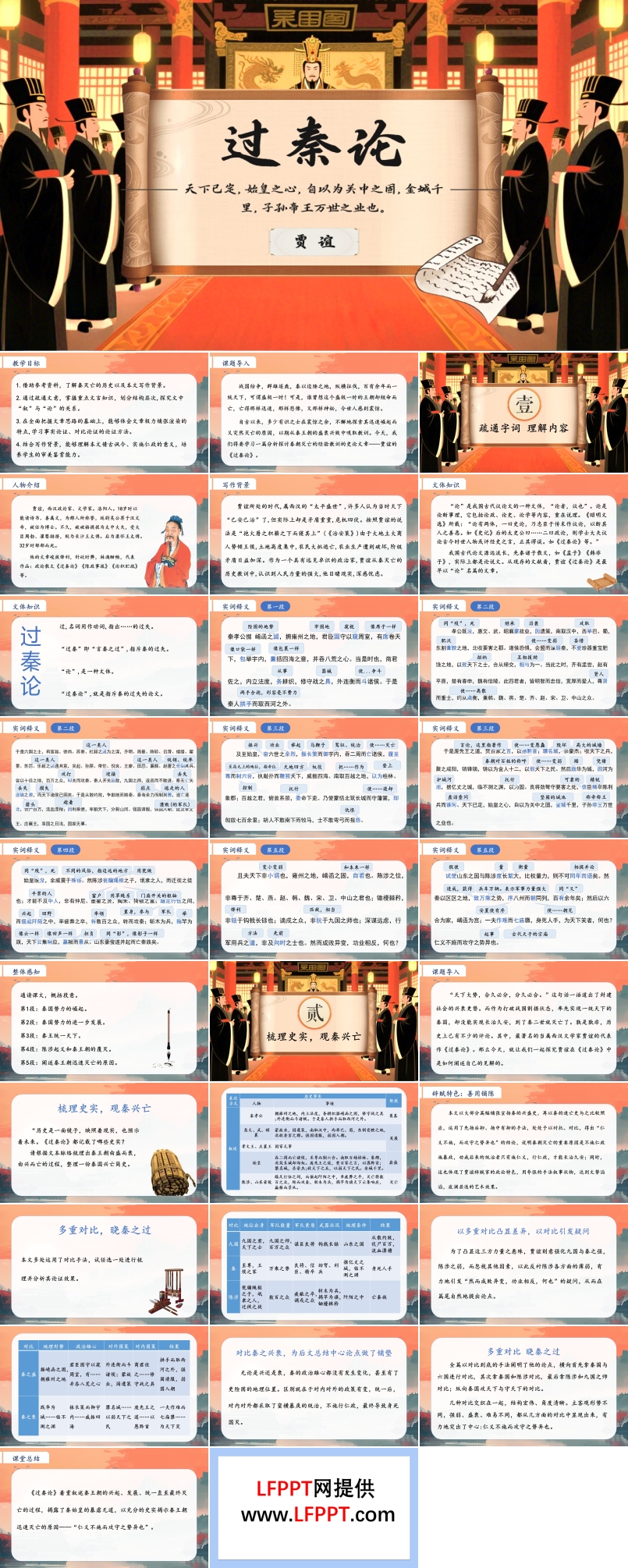 《过秦论》统编语文高二必修PPT课件含教案