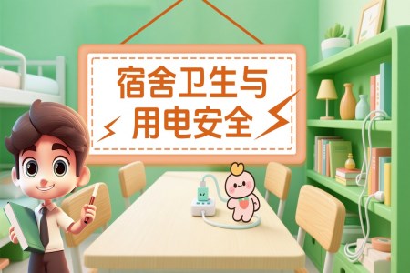 宿舍衛(wèi)生與用電安全教育主題班會PPT含講稿