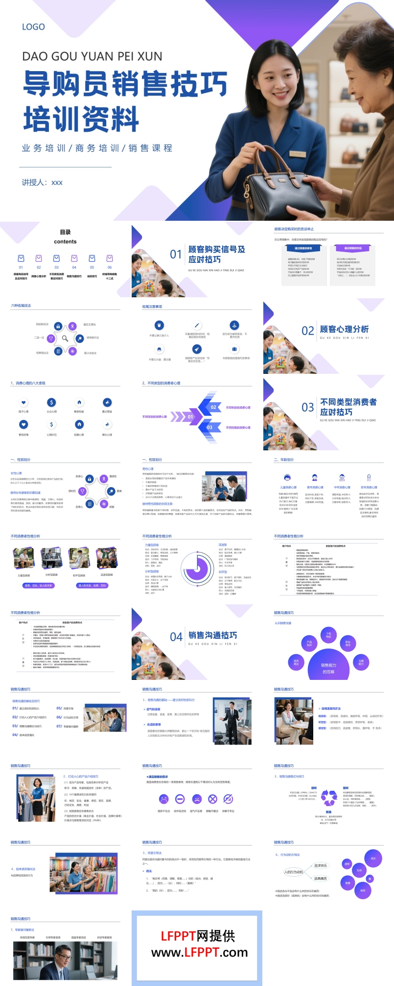 导购员销售技巧培训PPT课件含讲稿