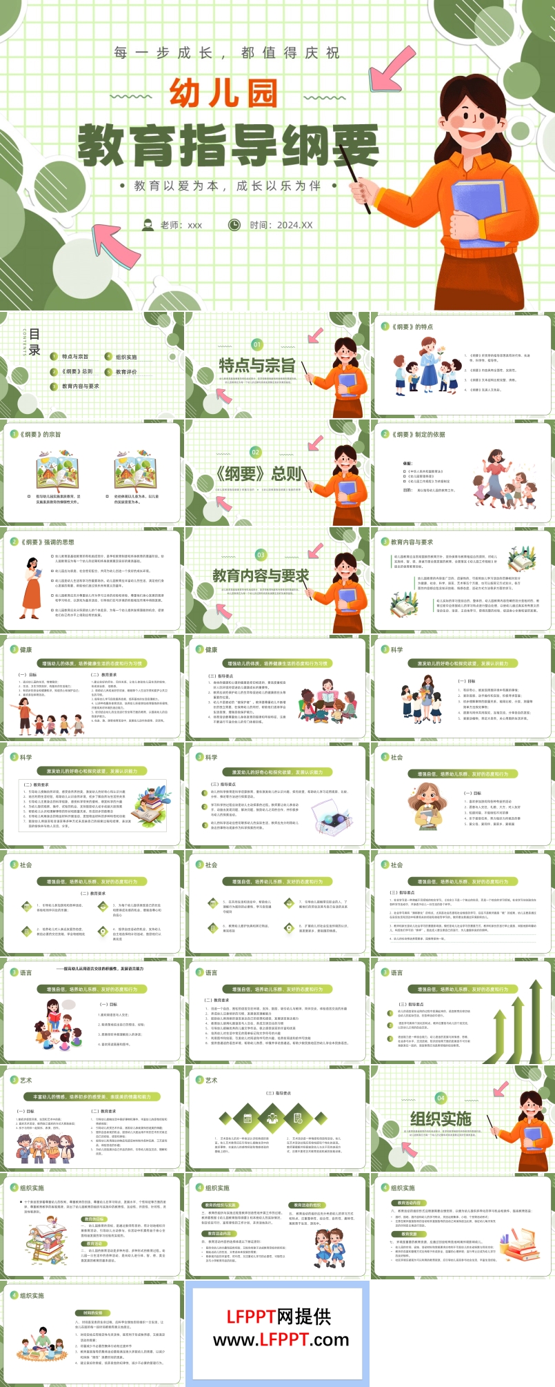 幼儿园教育指导纲要培训课件PPT含讲稿