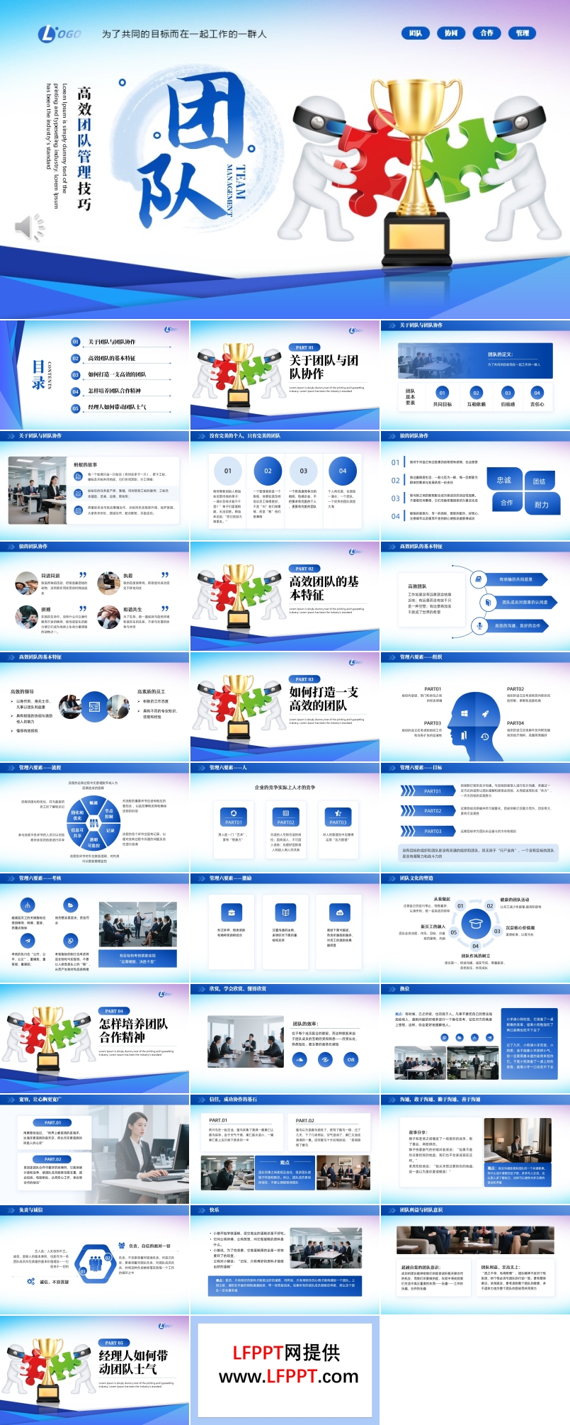 企业团队管理合作技巧培训课件PPT含讲稿