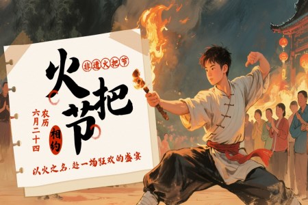 彝族火把節(jié)文化介紹PPT課件含講稿