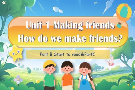 Unit1第6課時(shí)Part B Start to readl人教三年級英語上冊PPT課件含教案