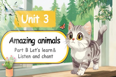 Unit3第5课时 Part B Let's learn＆ Listen and chant人教三年级英语上册PPT课件含教案