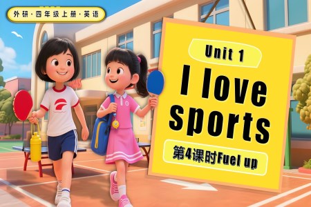 Unit 1 第4课时 Fuel up四年级英语上册外研PPT课件含教案