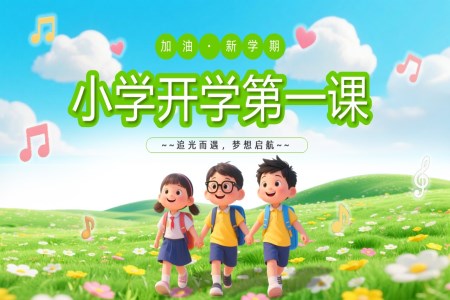 小学开学第一课PPT课件含讲稿