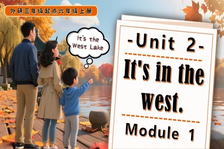 Module 1 Unit 2 It’s in the west.六年级英语上册外研PPT课件含教案