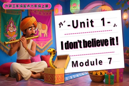 Module 7 Unit1 I don't believe it!六年级英语上册外研PPT课件含教案