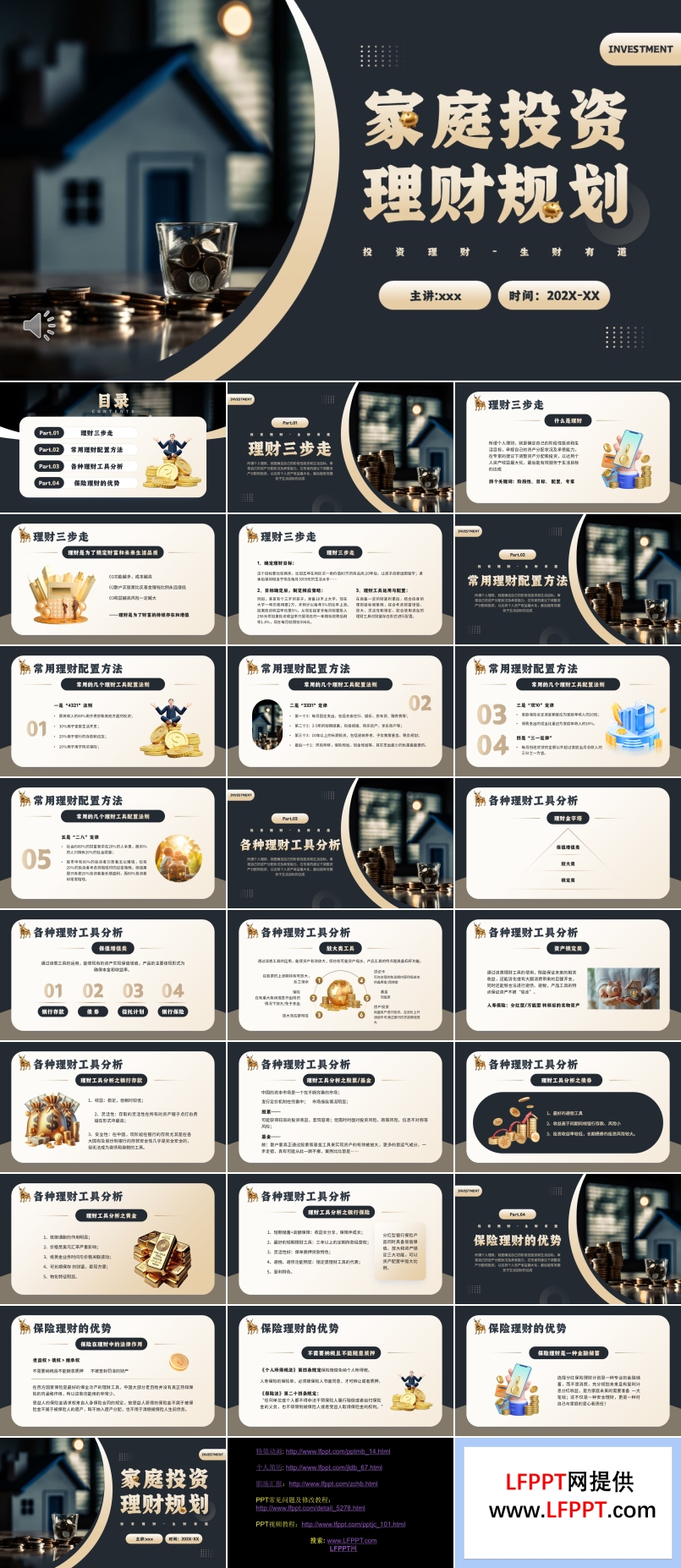 家庭理财规划PPT课件含讲稿