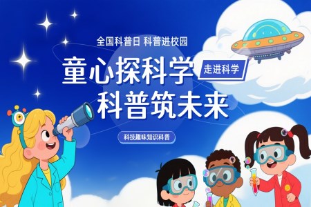 童心探科学科普筑未来全国科普日主题班会PPT含讲稿