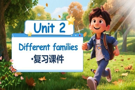 Unit2Different families人教三年级英语上册PPT课件含教案