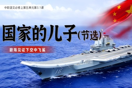 《国家的儿子（节选）》统编中职语文第五单元PPT课件含教案