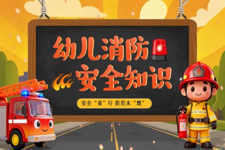 幼儿消防安全主题班会PPT含讲稿
