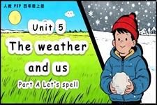Unit 5 第3课时 Part A Let’s spell人教PEP四年级上册PPT课件含教案