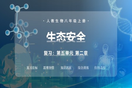 第五单元第二章 生态安全（复习课件）八年级生物上册同步备课系列（人教版2024）ppt课件含知识清单