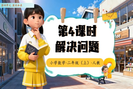 第四单元第4课时  解决问题（教学课件）（新教材）二年级数学上册 人教 ppt课件含教案