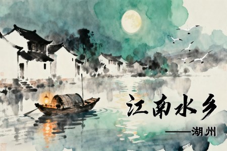 江南水乡湖州介绍动态ppt含讲稿